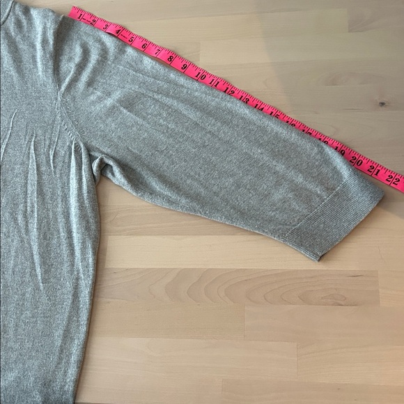 J. Crew Grey Bow Neck Pullover Sweater 2X Gray - Picture 10 of 10